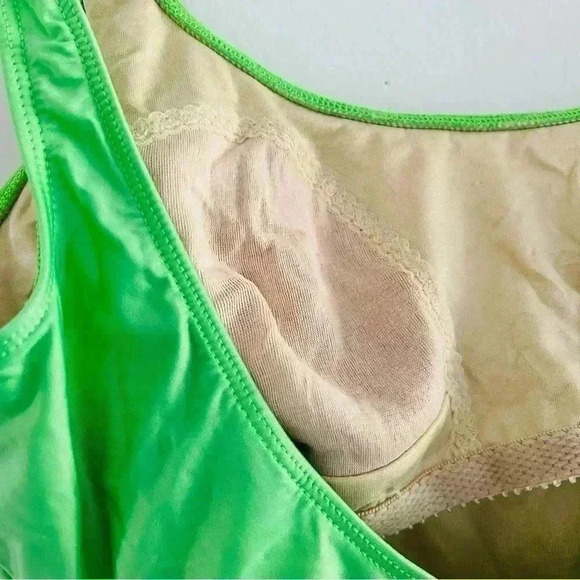 Vintage 1990’s  Nautica One Piece Swimsuit Neon - Picture 4 of 11